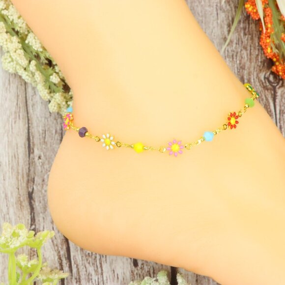 "Dainty Anklet for Women – Elegant Everyday Jewelry & Perfect Gift | MLCRC1160 - Picture 7 of 10